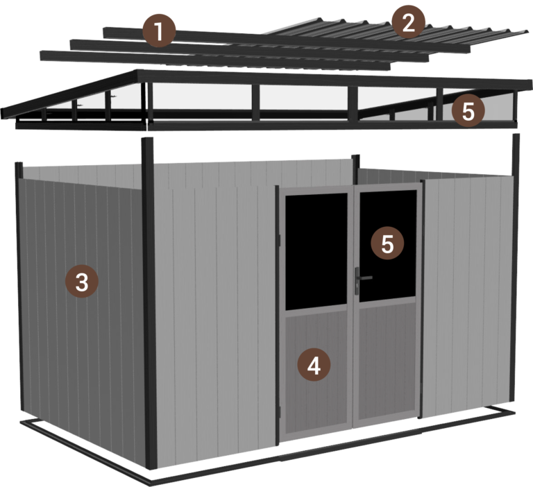 CABANONS EN COMPOSITE DE BOIS-MIRAGE – Image 2