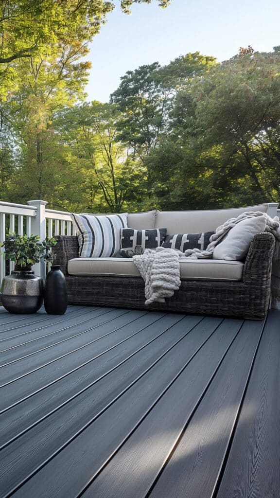 COMPOSITE DE BOIS-TERRASSES ET GALERIES