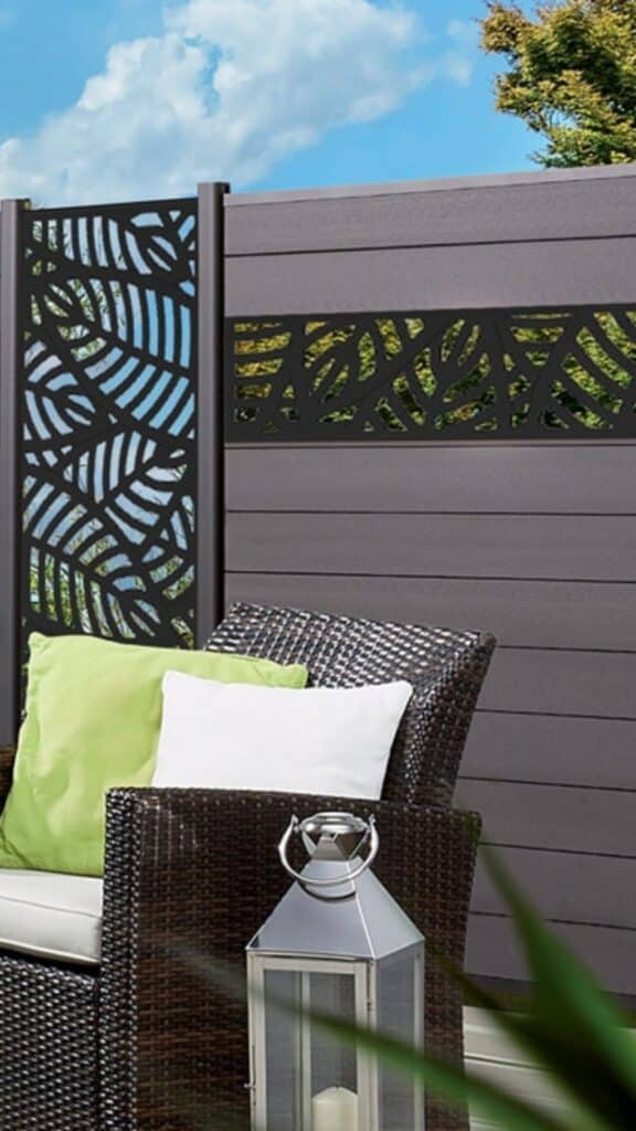 CLÔTURE-PANNEAU DÉCORATIFS EN ALUMINIUM – Image 4
